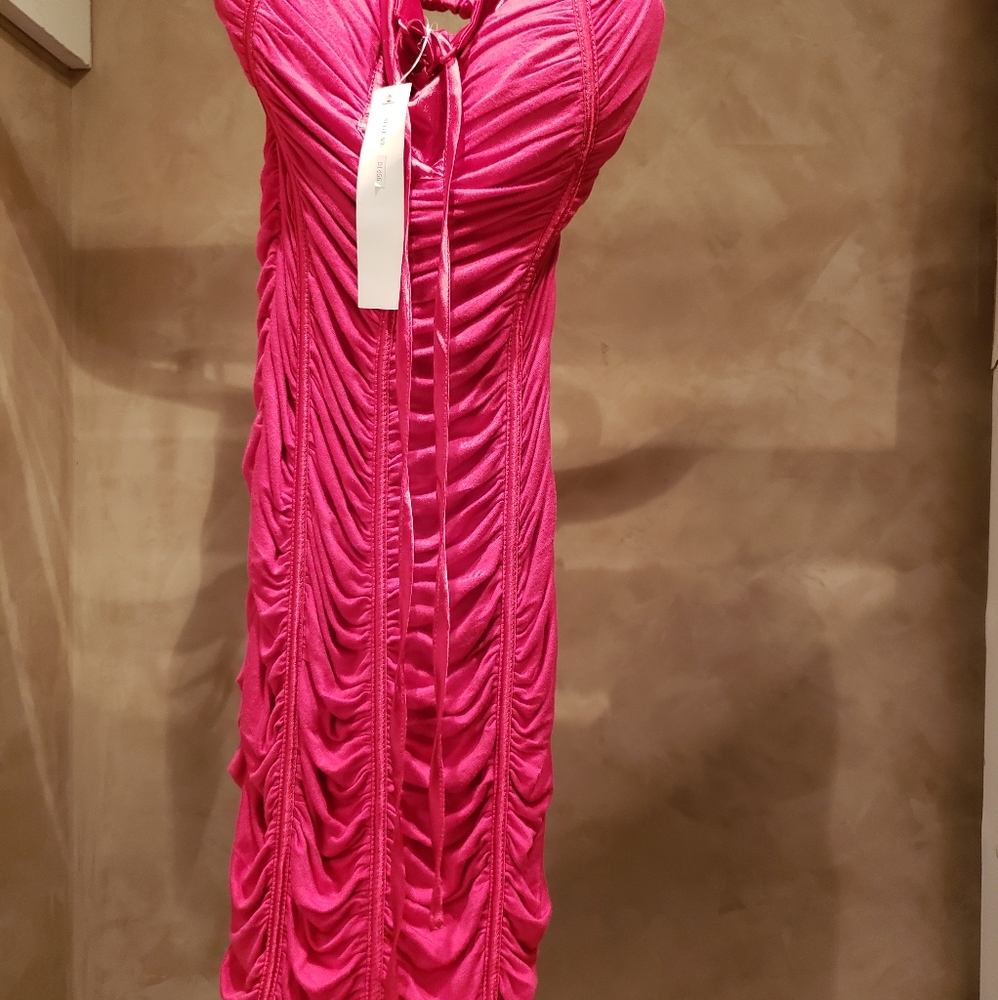 Mustard Seed Magenta dress